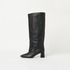 SQUARE TOE WIDE LONG BOOTS 詳細画像