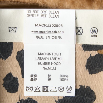 HUMBIE HOOD LEO RAINTEC 詳細画像 ベージュ 10