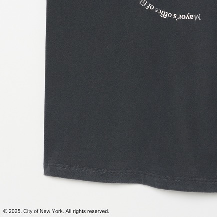 NYC METALIC PRINT L/S T-SHIRT 詳細画像 ブラック 4