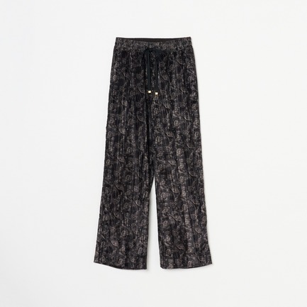 Paisley Velvet Dress Easy Pants