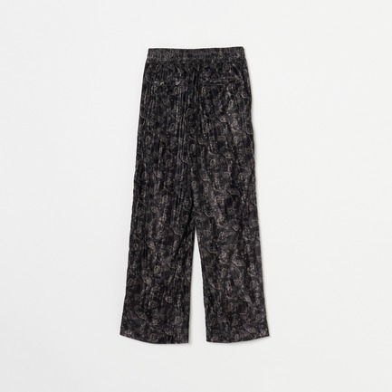 Paisley Velvet Dress Easy Pants 詳細画像 ブラック 1