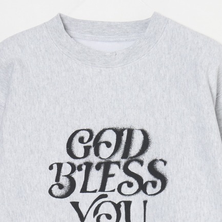 God Bless You Logo SWEAT 詳細画像 ミディアムグレー 2