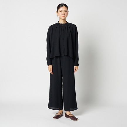 DOT EMBROIDERY BLOUSE 詳細画像 ブラック 7