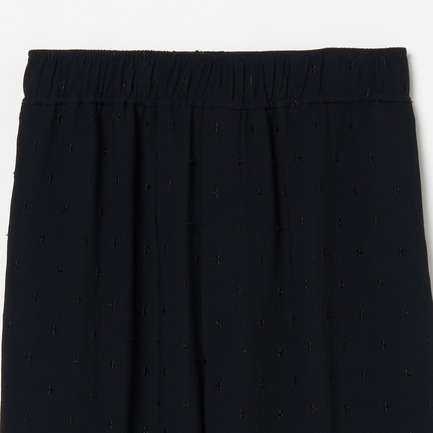 DOT EMBROIDERY PANTS 詳細画像 ブラック 2