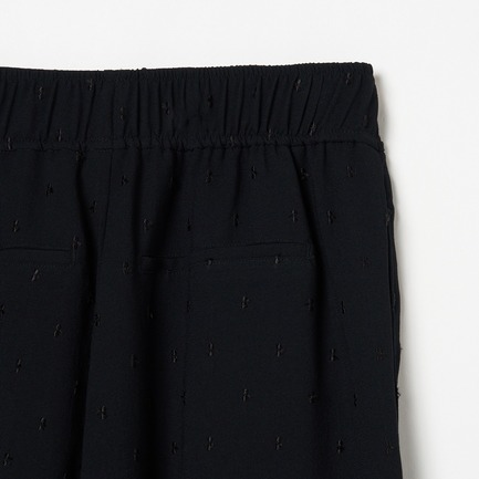 DOT EMBROIDERY PANTS 詳細画像 ブラック 4