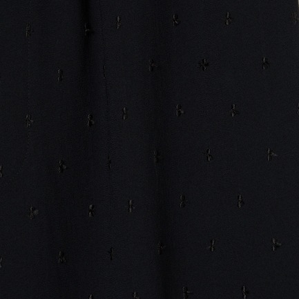 DOT EMBROIDERY PANTS 詳細画像 ブラック 6