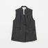 WOOL HERRINGBONE VEST 詳細画像