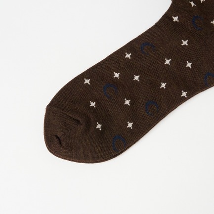 TURKEY PATTERN SOCKS 詳細画像 ミディアムグレー 2