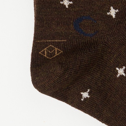 TURKEY PATTERN SOCKS 詳細画像 ミディアムグレー 5