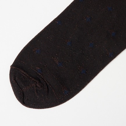 DIAMOND PATTERN LAME TG 詳細画像 ダークブラウン 2