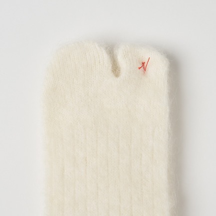 MOHAIR TABI SOCKS 20 詳細画像 ホワイト 1
