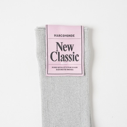 GRITTER RIBBED SOCKS 20 詳細画像 シルバー 1