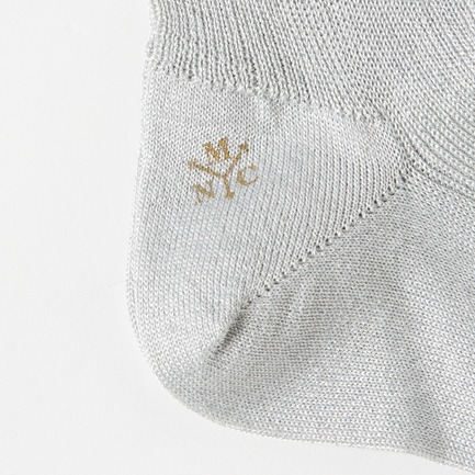 GRITTER RIBBED SOCKS 20 詳細画像 シルバー 3
