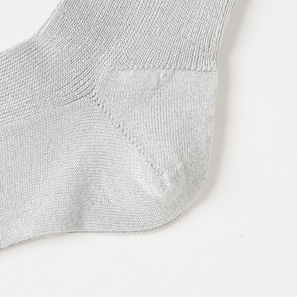 GRITTER RIBBED SOCKS 20 詳細画像 シルバー 4