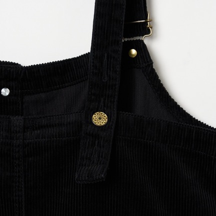Deck Overall Skirt 詳細画像 ブラック 5
