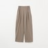 Silky cotton light cocoon pants 詳細画像