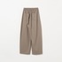 Silky cotton light cocoon pants 詳細画像