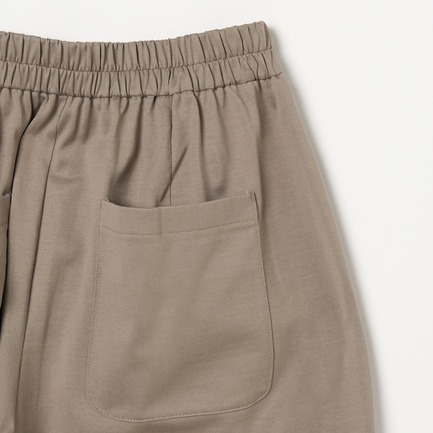 Silky cotton light cocoon pants 詳細画像 ライトグレー 4