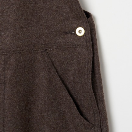 FLANNEL OVERALLS 詳細画像 ブラウン 5