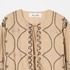 COTTON LINEN AARI EMBROIDERY JACKET 詳細画像