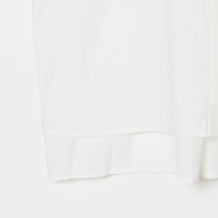 COTTON PINTUCK LACE BLOUSE 詳細画像 ホワイト 4
