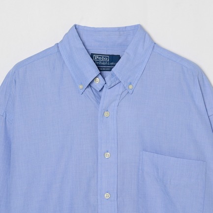 BIG FIT BUTTON DOWN SHIRT 詳細画像 スカイブルー 2