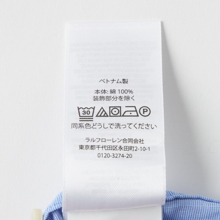 BIG FIT BUTTON DOWN SHIRT 詳細画像 スカイブルー 6