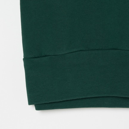 LOOPBACK C/N SWEAT SHIRT 詳細画像 ダークグリーン 4