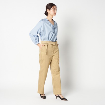 TURNBACK PANTS 詳細画像 ベージュ 6