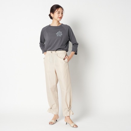 LOGO RAGLAN SLEEVE TEE 詳細画像 チャコールグレー 6
