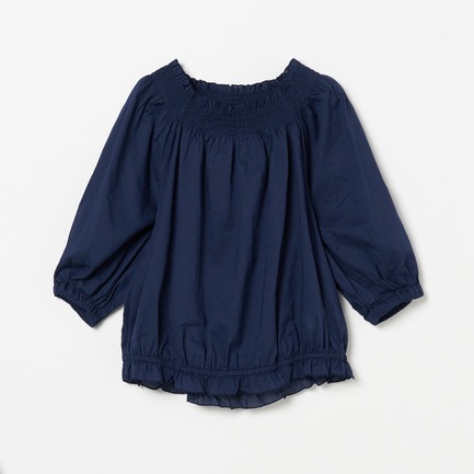COTTON LAWN OFF SHOULDER BLOUSE