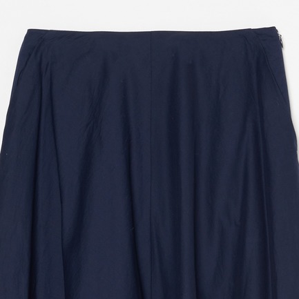 COTTON LAWN FLARED SKIRT 詳細画像 ネイビー 2