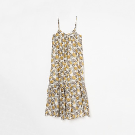 SHEERSUCKER CAMI DRESS(PRINT) 詳細画像 イエロー系 1