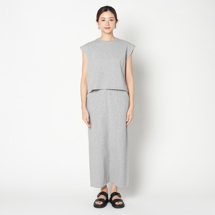 I LINE SWEAT SKIRT 詳細画像 ライトグレー 1