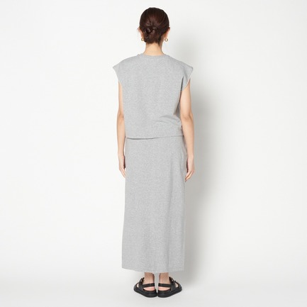 I LINE SWEAT SKIRT 詳細画像 ライトグレー 3