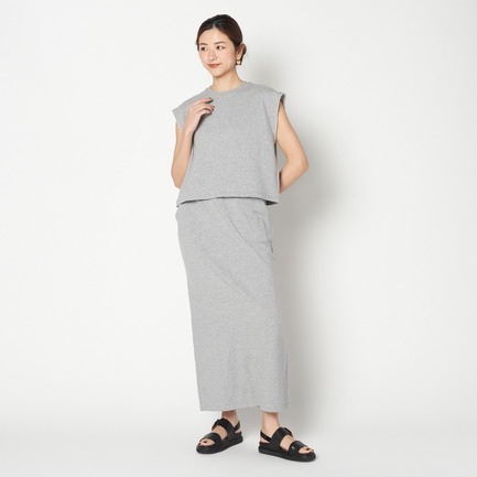 I LINE SWEAT SKIRT 詳細画像 ライトグレー 5