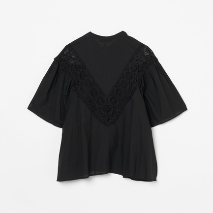 COTTON LACE BLOUSE 詳細画像 ブラック 1