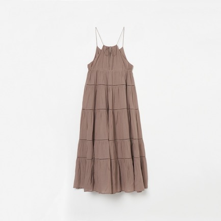 TIERED CAMI DRESS 詳細画像 ダークブラウン 1