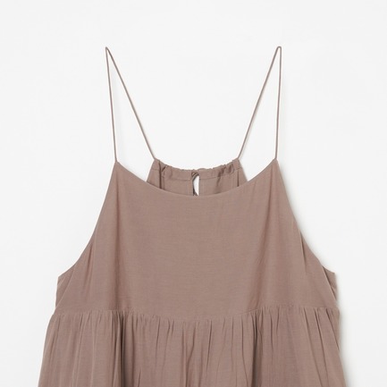 TIERED CAMI DRESS 詳細画像 ダークブラウン 2