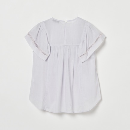 COTTON PINTUCK BLOUSE 詳細画像 サックス 1
