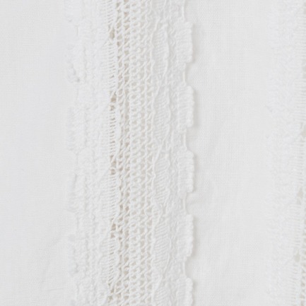 COTTON FLEX LACE BLOUSE 詳細画像 アイボリー 6