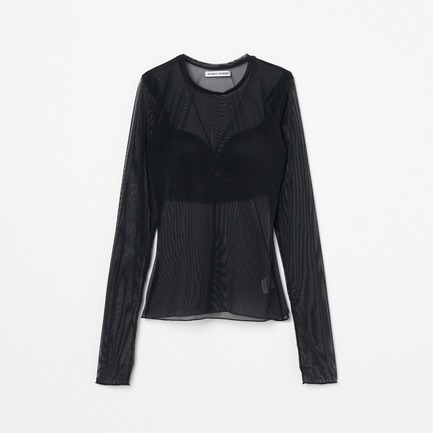 MESH LONGSLEEVE SHELL