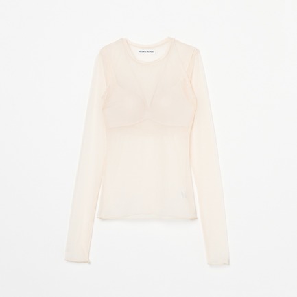 MESH LONGSLEEVE SHELL
