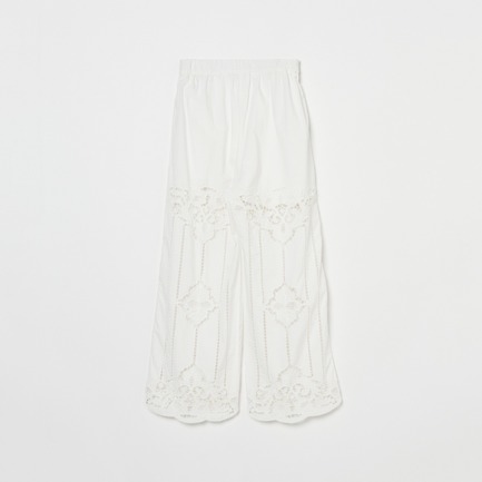 CUTWORK PANT 詳細画像 ホワイト 2
