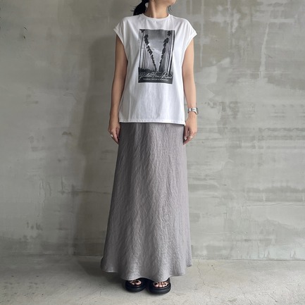 GRAPHIC NOSLEEVE TEE 詳細画像 ホワイト 7