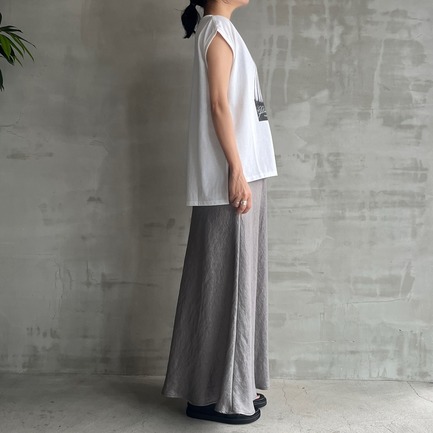 GRAPHIC NOSLEEVE TEE 詳細画像 ホワイト 8