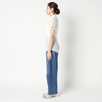 PLEATED SHIRT 詳細画像 ホワイト 2