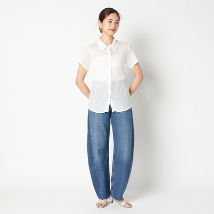 PLEATED SHIRT 詳細画像 ホワイト 4