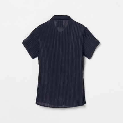PLEATED SHIRT 詳細画像 ネイビー 1