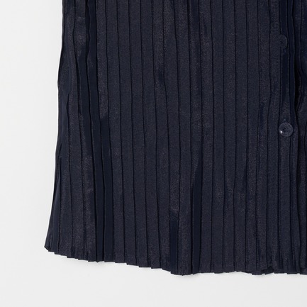 PLEATED SHIRT 詳細画像 ネイビー 4